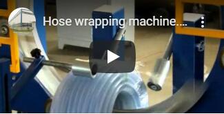 hose coil wrapping packing machine video